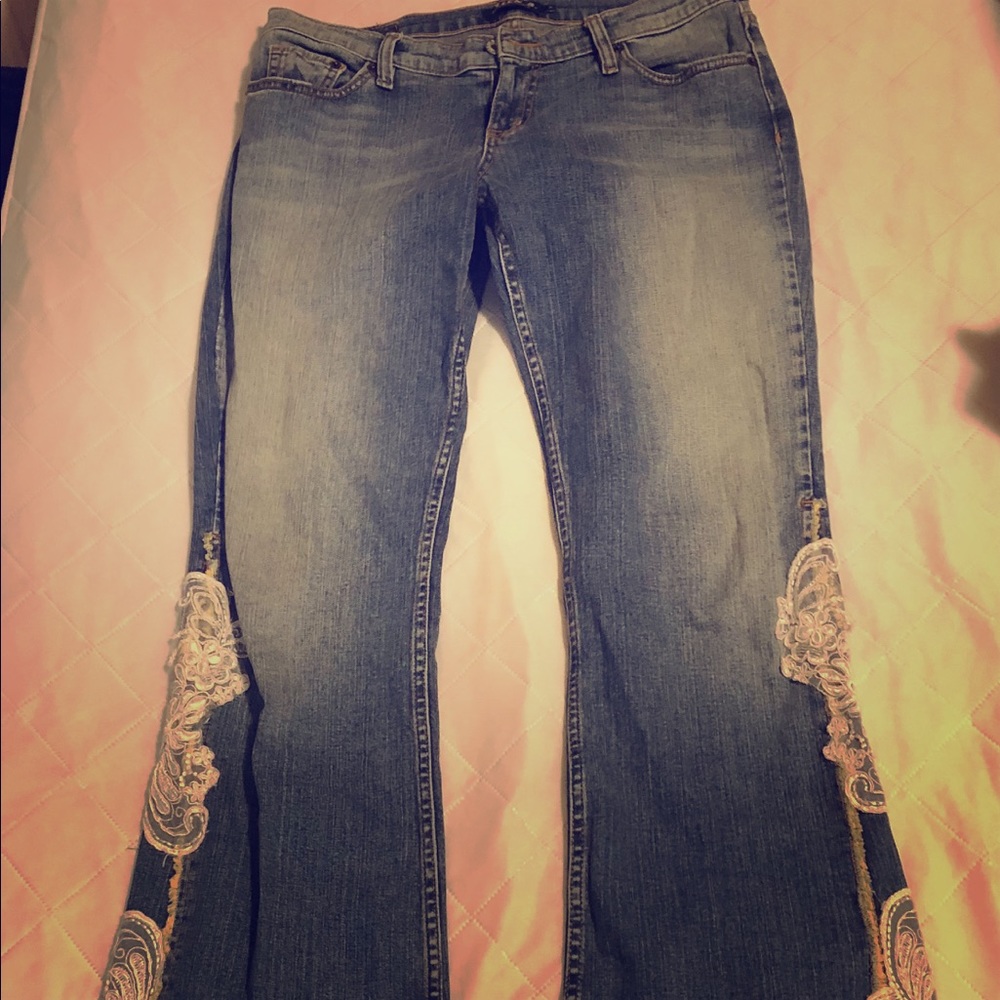 Allen B. by Allen B. Schwartz Flare Jeans